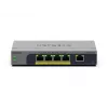 NETGEAR GS105EPP unmanaged Gigabit Ethernet (10/100/1000) Power over Ethernet (PoE) desktop/wandmontage grijs