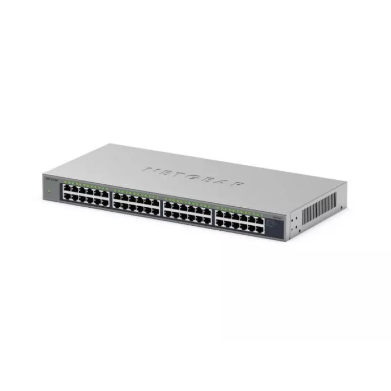 NETGEAR GS748 unmanaged Gigabit Ethernet (10/100/1000) grijs