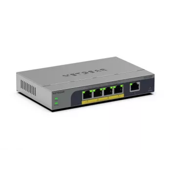 NETGEAR GS105EP unmanaged Gigabit Ethernet (10/100/1000) Power over Ethernet (PoE) grijs