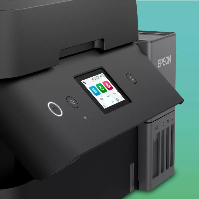 Multifunctionele inkjetprinter Epson EcoTank ET-4950 — kleur, A4, 4800x1200 dpi, 35 ppm, WLAN, Ethernet, duplex, zwart