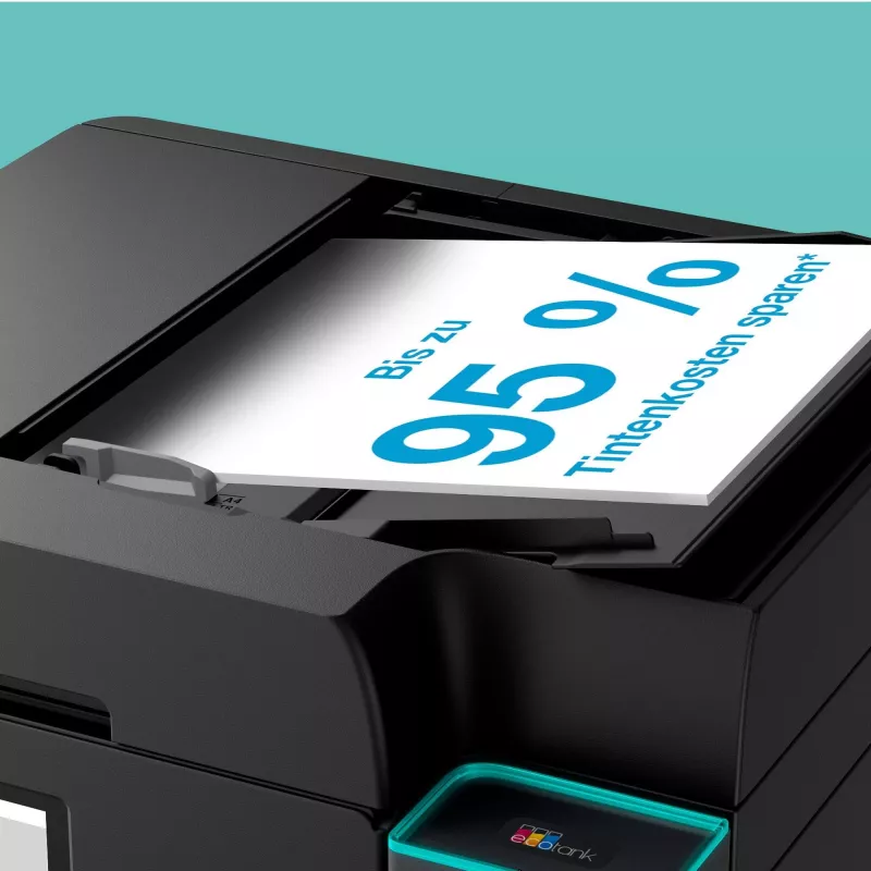 Multifunctionele inkjetprinter Epson EcoTank ET-4950 — kleur, A4, 4800x1200 dpi, 35 ppm, WLAN, Ethernet, duplex, zwart