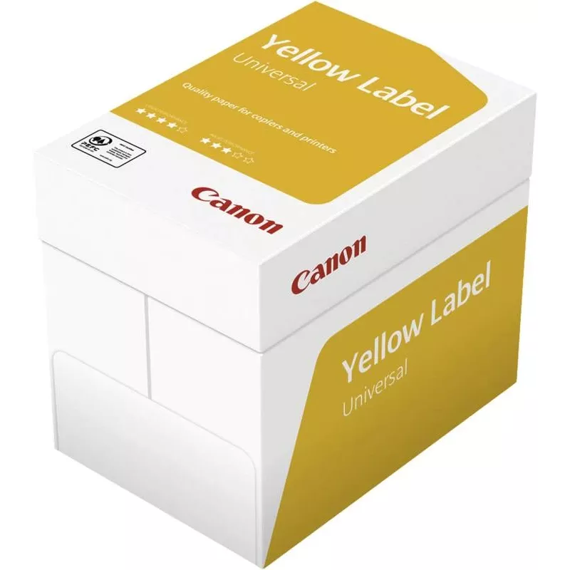 Canon Yellow Label universeel printerpapier A4 (210x297 mm) 500 vel wit