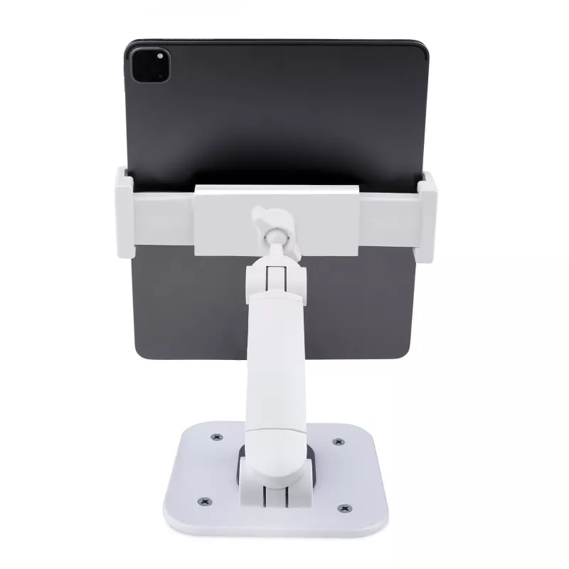 StarTech.com verstelbare tabletstandaard voor bureau – wandmontage – capaciteit 1 kg – ergonomisch gelede universele tabletstandaard – tabletsteun voor bureau zwenkbaar/draaibaar/roterend