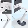 StarTech.com verstelbare tabletstandaard voor bureau – wandmontage – capaciteit 1 kg – ergonomisch gelede universele tabletstandaard – tabletsteun voor bureau zwenkbaar/draaibaar/roterend