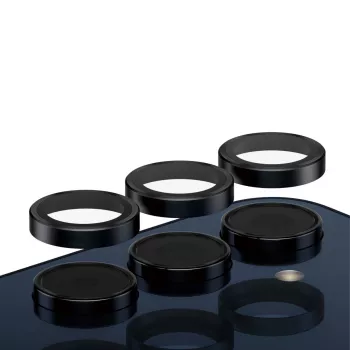 PanzerGlass ® Hoops® cameralensbescherming zwart Samsung Galaxy A55 5G