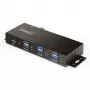 StarTech.com 5G7AINDRM-USB-A-HUB interface-hub USB 3.2 Gen 1 (3.1 Gen 1) Type-B 5000 Mbit/s zwart
