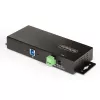 StarTech.com 5G7AINDRM-USB-A-HUB interface-hub USB 3.2 Gen 1 (3.1 Gen 1) Type-B 5000 Mbit/s zwart