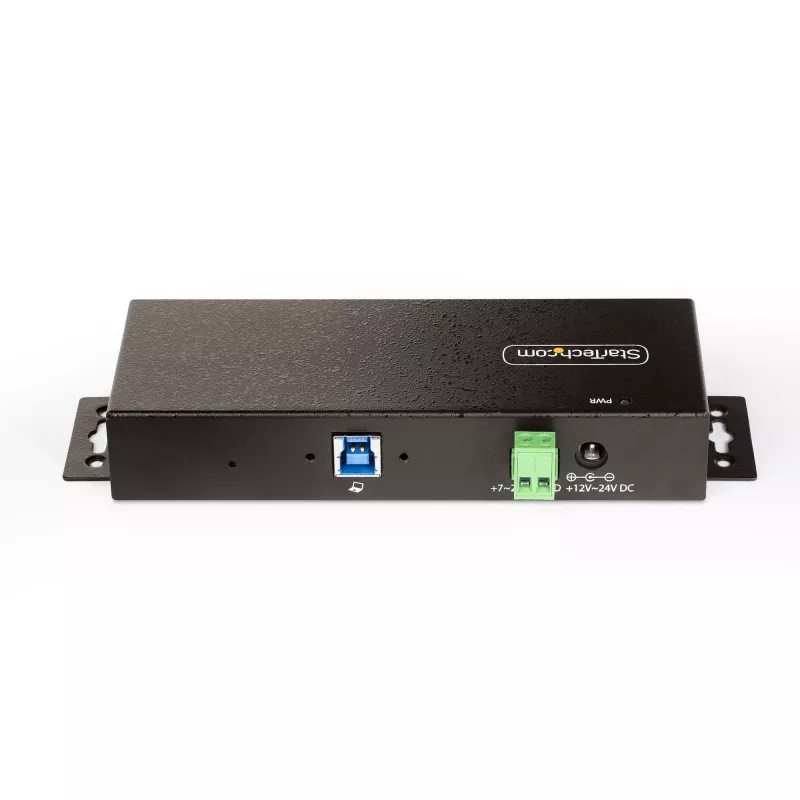StarTech.com 5G7AINDRM-USB-A-HUB interface-hub USB 3.2 Gen 1 (3.1 Gen 1) Type-B 5000 Mbit/s zwart