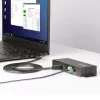 StarTech.com 5G7AINDRM-USB-A-HUB interface-hub USB 3.2 Gen 1 (3.1 Gen 1) Type-B 5000 Mbit/s zwart