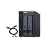 QNAP 2 Bay USB Type-C Direct Attached Storage met hardware RAID | TR-002 | Micro | 6 GB | zwart