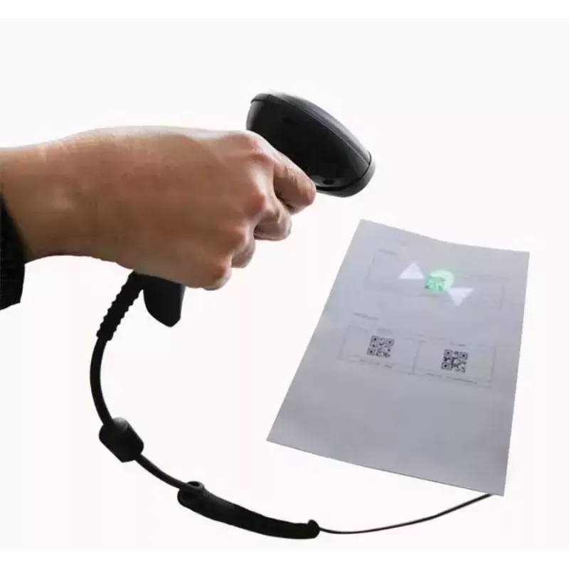 Datalogic QuickScan QD2590 2D-barcodescanner, kit, USB, zwart