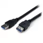 StarTech.com 2m zwarte SuperSpeed USB 3.0-verlengkabel A naar A – M/F