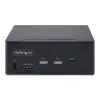 StarTech.com P2CDD143-KVM-SWITCH KVM-switch zwart
