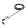 StarTech.com 3-in-1 universeel laptopslot 6.6ft (2m), master keyed slotkabel, computerbeveiliging, compatibel met Noble Wedge®/Nano/K-slot; anti-diefstal snijbestendige kabel