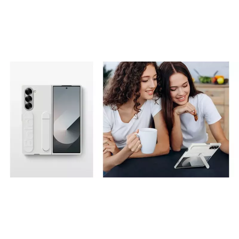 Samsung Silicone Case wit telefoonhoesje 19,3 cm (7,6 inch) hoesje