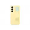 Hoesje Samsung Galaxy S24 FE monochroom geel met tafelstandaard