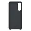 Samsung EF-VS937PBEGWW Kindsuit Case hoesje voor Galaxy S25 Edge, achterkant van PU-leer, zwart