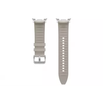 Hybride armband voor Samsung Galaxy Watch8, model ET-SLL50LJEGEU, taupe, S/M/L