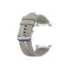 Hybride armband voor Samsung Galaxy Watch8, model ET-SLL50LJEGEU, taupe, S/M/L