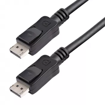 StarTech.com 1,8 m (6ft) DisplayPort 1.2 kabel – 4K x 2K Ultra HD VESA-gecertificeerde DisplayPort-kabel – DP-naar-DP-kabel voor monitor – DP-video-/displaykabel – vergrendelbare DP-stekkers