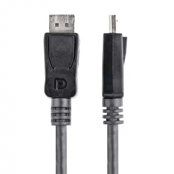 StarTech.com 1,8 m (6ft) DisplayPort 1.2 kabel – 4K x 2K Ultra HD VESA-gecertificeerde DisplayPort-kabel – DP-naar-DP-kabel voor monitor – DP-video-/displaykabel – vergrendelbare DP-stekkers