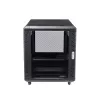StarTech.com 4-paals 12U serverrack, afsluitbare 19-inch datakast voor computer-/AV-/IT-apparatuur, kantoor-/thuisnetwerkrack met wielen & verstelbare montagerails