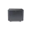 StarTech.com 4-paals 12U serverrack, afsluitbare 19-inch datakast voor computer-/AV-/IT-apparatuur, kantoor-/thuisnetwerkrack met wielen & verstelbare montagerails