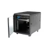 StarTech.com 4-paals 12U serverrack, afsluitbare 19-inch datakast voor computer-/AV-/IT-apparatuur, kantoor-/thuisnetwerkrack met wielen & verstelbare montagerails