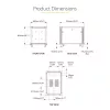 StarTech.com 4-paals 12U serverrack, afsluitbare 19-inch datakast voor computer-/AV-/IT-apparatuur, kantoor-/thuisnetwerkrack met wielen & verstelbare montagerails