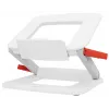 Leitz Ergo 64240001 verstelbare multihoek laptopstandaard, opvouwbaar, 13-15 inch (33-38,1 cm), wit