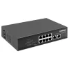 Intellinet 8-poorts Gigabit Ethernet PoE+ switch 120W 2 uplink-poorten