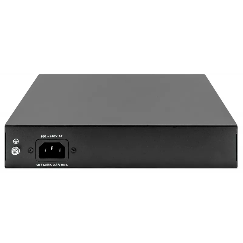Intellinet 8-poorts Gigabit Ethernet PoE+ switch 120W 2 uplink-poorten