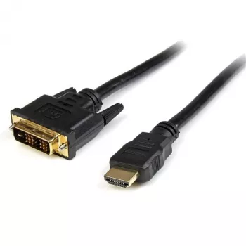StarTech.com 2m HDMI-naar-DVI-D-kabel – M/M, 2 m, HDMI, DVI-D, stekker, stekker, goud