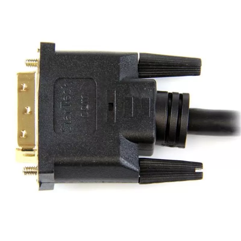 StarTech.com 2m HDMI-naar-DVI-D-kabel – M/M, 2 m, HDMI, DVI-D, stekker, stekker, goud