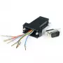 StarTech.com DB9 naar RJ45 modulaire adapter – M/V, DB-9, RJ-45, zwart