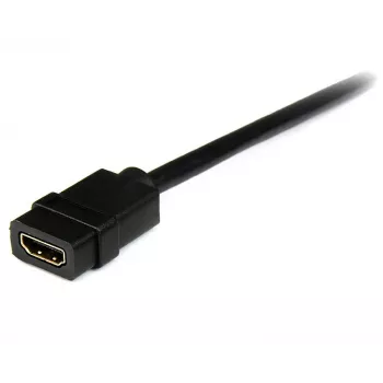 StarTech.com 2 m (6 ft) HDMI-verlengkabel – HDMI-stekker naar HDMI-bus – 4K HDMI-kabelverlenging – 4K 30 Hz UHD HDMI-kabel met Ethernet M/V – High Speed HDMI 1.4 kabel – HDMI-verlengkabel