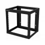 StarTech.com 9HE 19 inch wandmontage-netwerkrack 17 inch diep 2-paal open frame voor serverruimte/data/AV/IT/communicatie/computers/patchpaneel met kooimoeren/schroeven haken/oog 79 kg capaciteit~9HE 19 inch wandmontage-netwerkrack 17 inch diep 2-paal open frame voor serverruimte/data/AV/IT/communicatie/computers/patchpaneel met kooimoeren/schroeven haken/oog 175 lb…