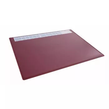 Bureaubladonderlegger Durable 722303 polypropyleen rood 650x500mm
