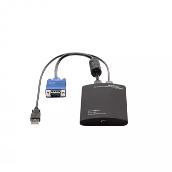 StarTech.com KVM-console-naar-USB-2.0-draagbare-laptop-crash-cart-adapter
