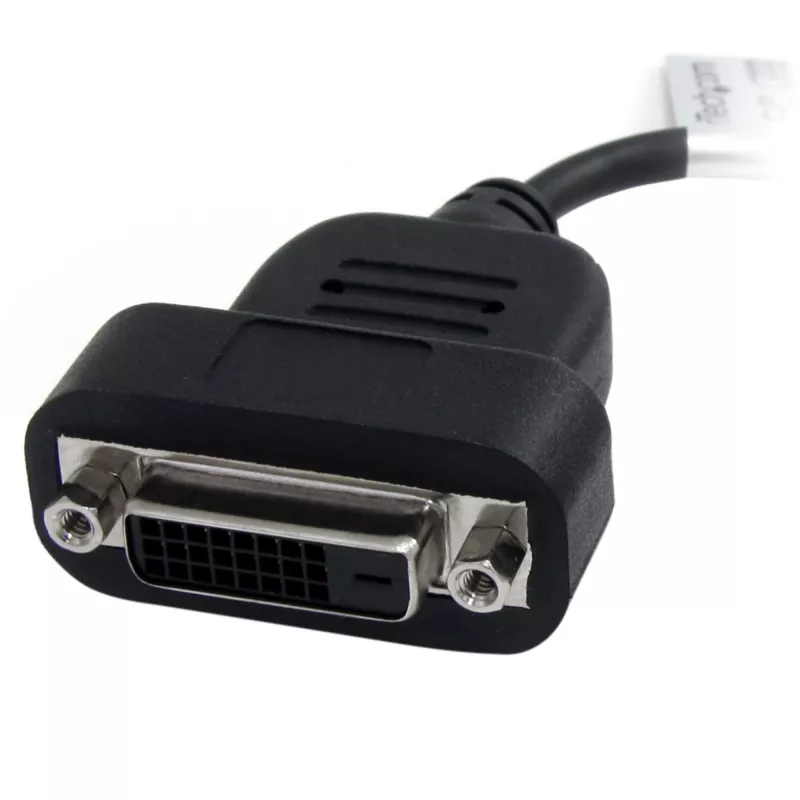StarTech.com DisplayPort-naar-DVI-adapter – actieve DisplayPort-naar-DVI-D-adapter/videoconverter 1080p – DP 1.2 naar DVI-monitorkabel-adapter-dongle – DP-naar-DVI-adapter – vergrendelbare DP-stekker