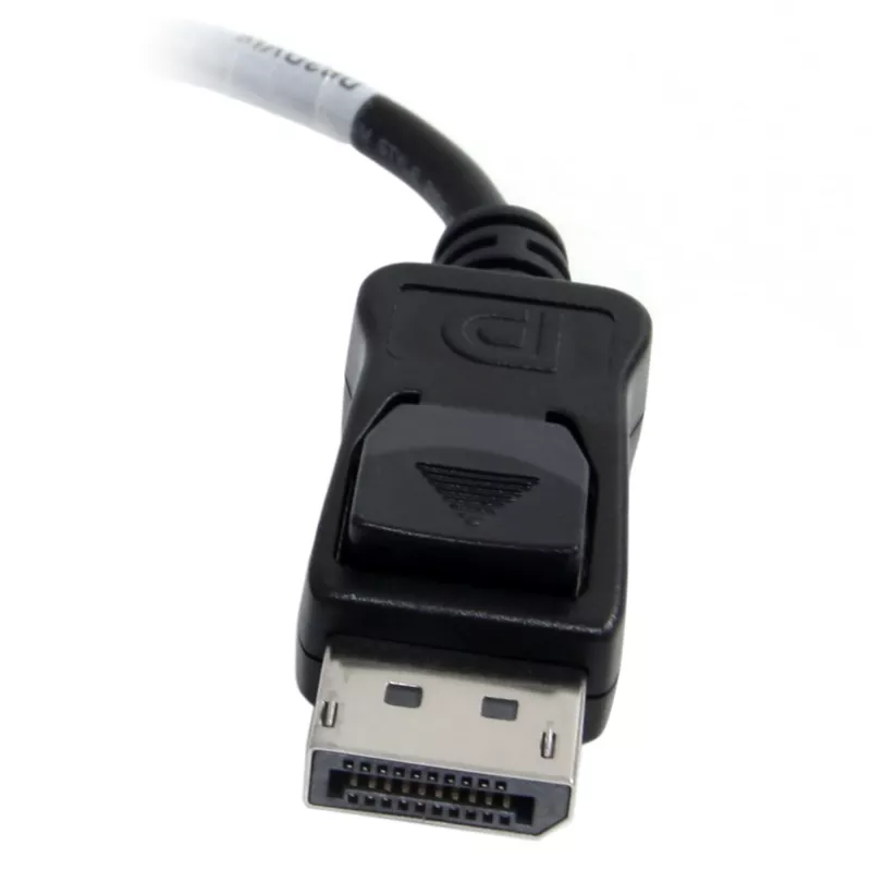 StarTech.com DisplayPort-naar-DVI-adapter – actieve DisplayPort-naar-DVI-D-adapter/videoconverter 1080p – DP 1.2 naar DVI-monitorkabel-adapter-dongle – DP-naar-DVI-adapter – vergrendelbare DP-stekker