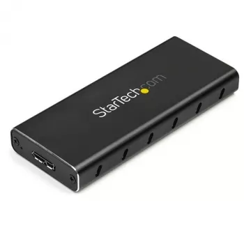 StarTech.com M.2 SSD-behuizing voor M.2 SATA SSD's - USB 3.1 (10 Gbit/s) met USB-C-kabel
