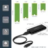 StarTech.com M.2 SSD-behuizing voor M.2 SATA SSD's - USB 3.1 (10 Gbit/s) met USB-C-kabel