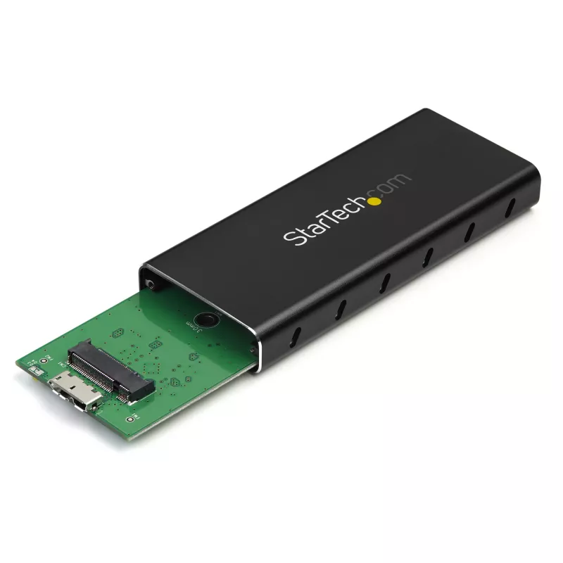 StarTech.com M.2 SSD-behuizing voor M.2 SATA SSD's - USB 3.1 (10 Gbit/s) met USB-C-kabel