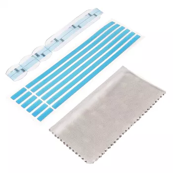 StarTech.com Privacy Screen plakstrips en montagetabs - universele installatiekit voor laptop/computermonitor antireflectie privacyfilters, vervangende strips/houder-tabs