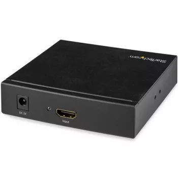 StarTech.com HDMI-naar-cinch-converterbox met audio, actieve videoconverter, zwart, REACH, FCC, 1920 x 1080 pixels, 640 x 480,800 x 600,1920 x 1080, 480p, 576p, 720p, 1080p