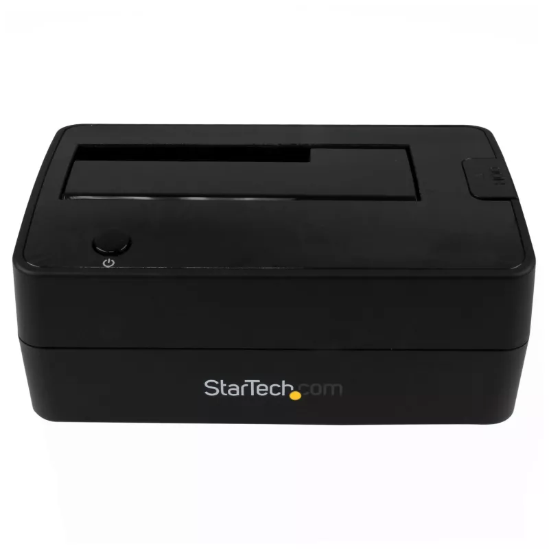 StarTech.com single bay USB 3.1 naar SATA harde schijf-dockingstation, USB 3.1 (10 Gbps) harde schijf-dock, externe 2,5/3,5 inch SATA III HDD/SSD dockingstation, top-loading harde schijf-slot