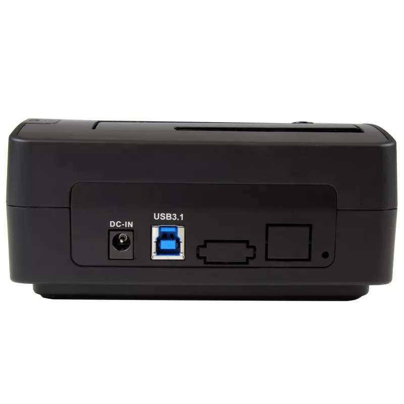 StarTech.com single bay USB 3.1 naar SATA harde schijf-dockingstation, USB 3.1 (10 Gbps) harde schijf-dock, externe 2,5/3,5 inch SATA III HDD/SSD dockingstation, top-loading harde schijf-slot