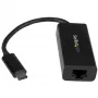 StarTech.com USB-C naar Gigabit Ethernet adapter - zwart