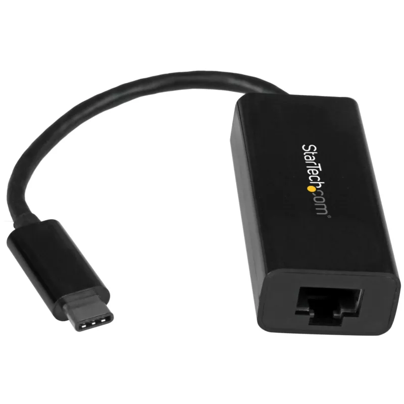StarTech.com USB-C naar Gigabit Ethernet adapter - zwart